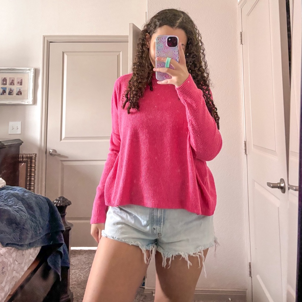 Cute pink long sleeve